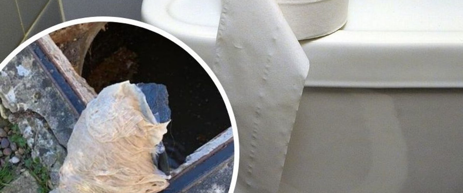 Will kitchen roll block the toilet?