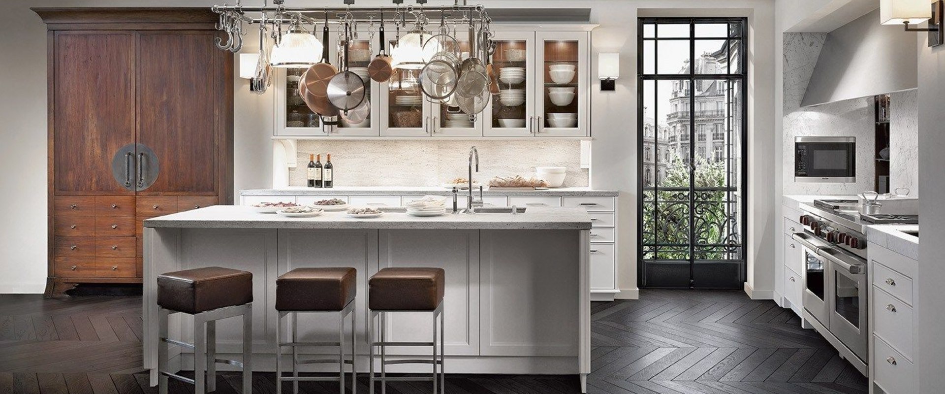 What is the most spacious and the best kitchen layout?