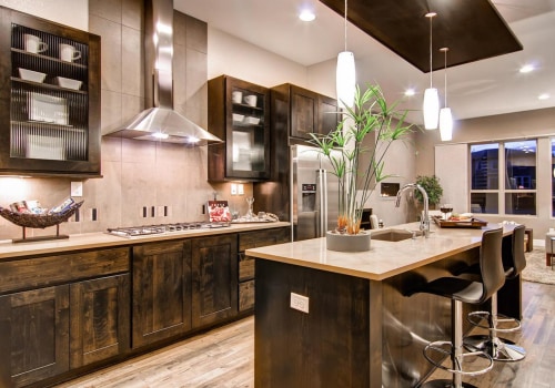 What are the 6 types of kitchen layouts?